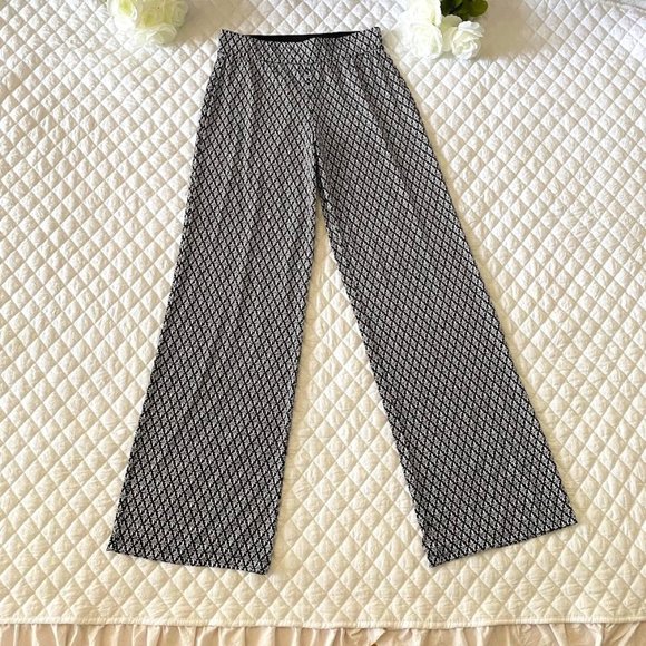Max Edition Blue Floral Palazzo Pants - Picture 1 of 8